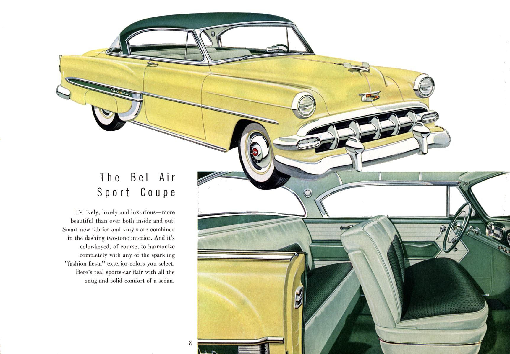 1954 Chevrolet Brochure Page 20